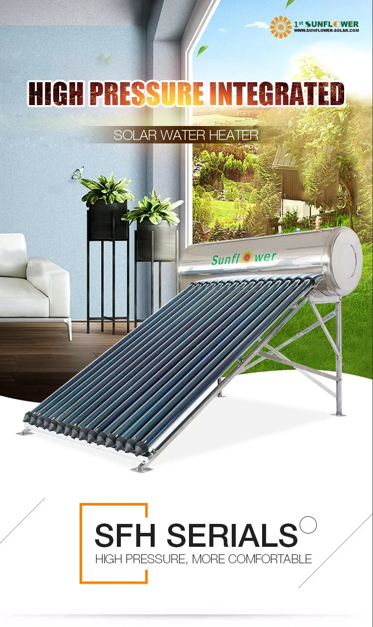 Compact Pressurized Solar Water Heater
