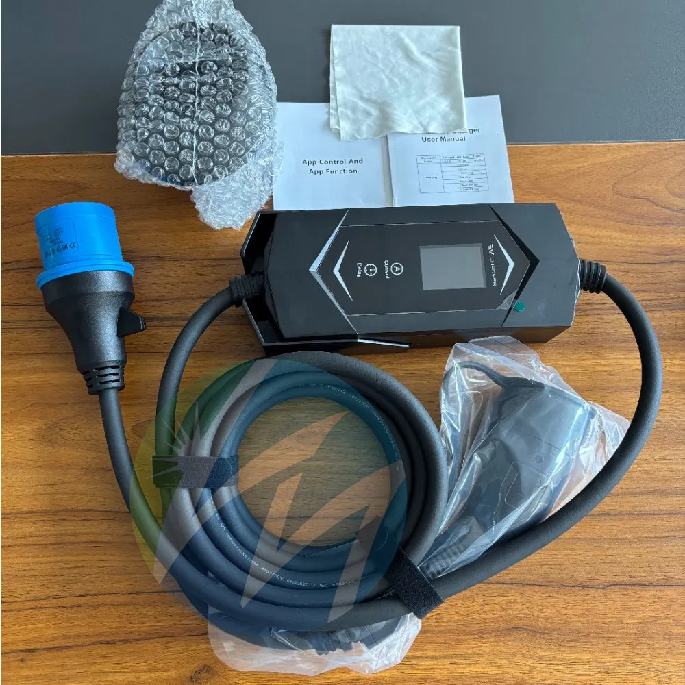 AC Portable Home Use Electric Vehicle Chargers 3.5kw7kw14kw 16A32A40A Mobile Electric Car Home Charging Solar Charger Type1type2 Gbt EV Car Charger