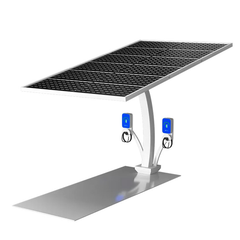 Removable Portable Solar Panel Battery Energy Storage Electric Vehicle Charging Station AC Electric Car EV Fast Charging Station