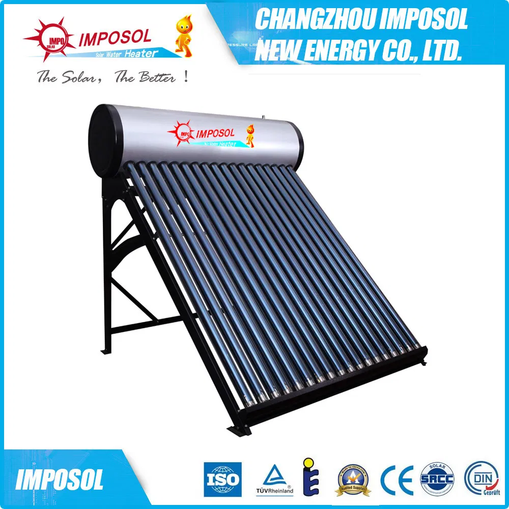 80L-300L Non-Pressurized Vacuum Tube Solar Energy Hot Water Heater