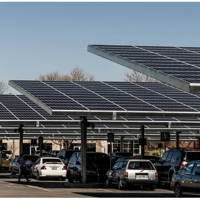 Premium Solar Carport Solution for Innovative Green Energy
