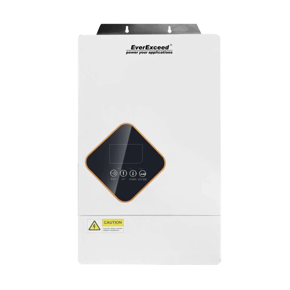 IP65 Single Phase 5kw Home Power System on off Grid Hybrid Inverter with MPPT Solar Charge Controller