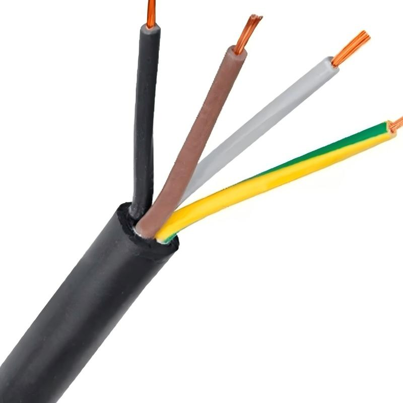 H07rn-F/H05rn-F Copper Conductor Epr Insulated Oil Resistance Flexible Electric Rubber Cable