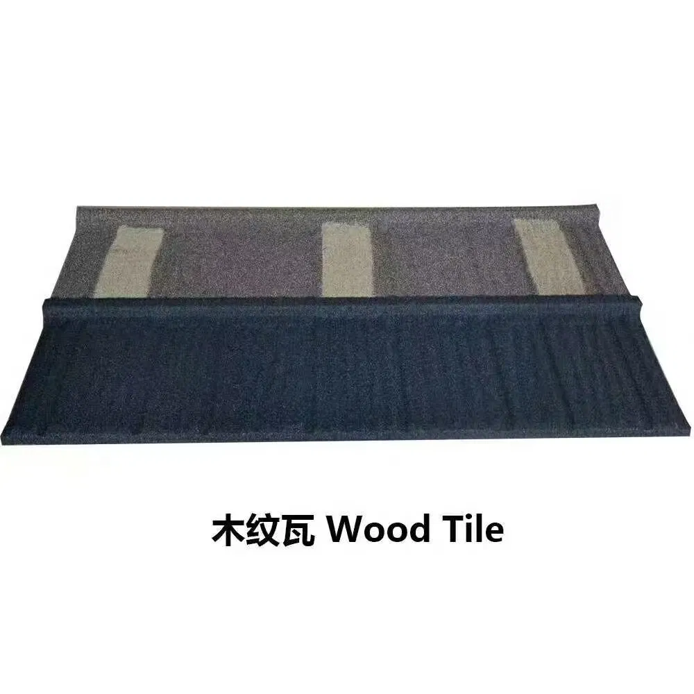 The Wood Grain Roof Tile of Roofing of Solar Flat
