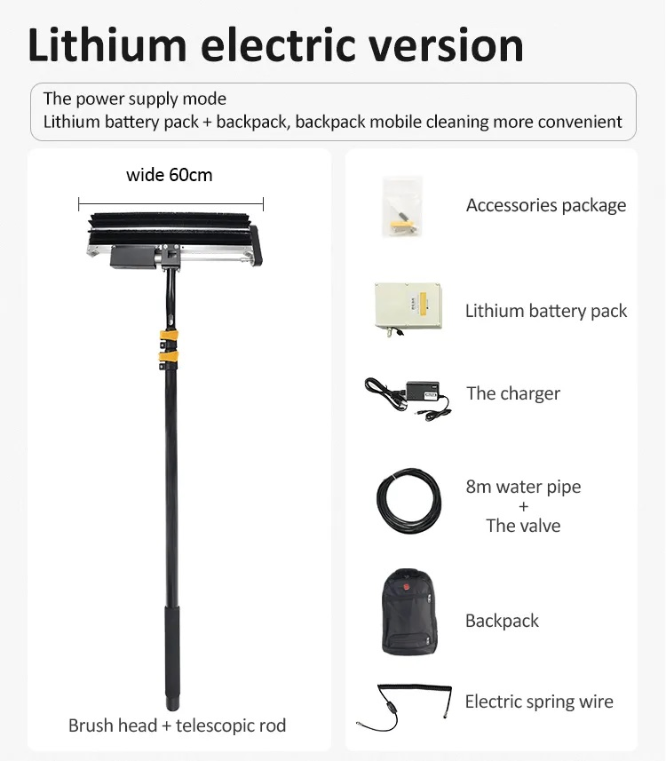 High-Efficiency Solar Panel Cleaning Solution for Commercial Cleaning Needs