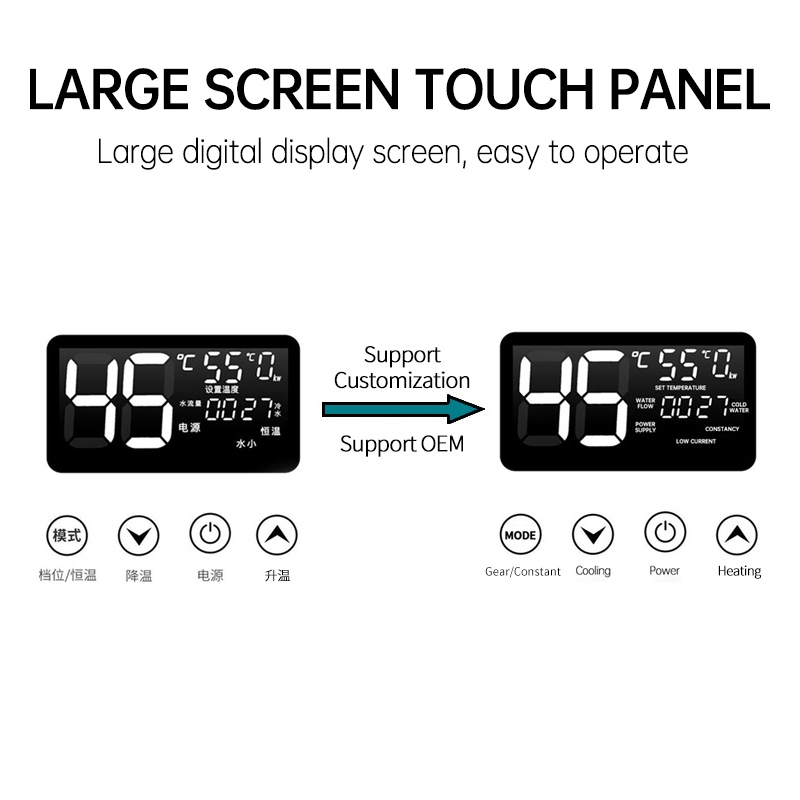 Mini Portable Solar Real-Time Heating Heater Blender Multi-Protection Heating Element Instant Electric Water Heater