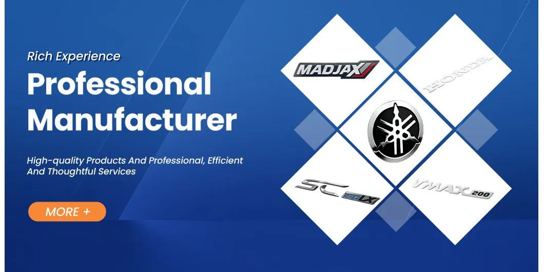 3D Flexible Soft Metallic Car Emblem