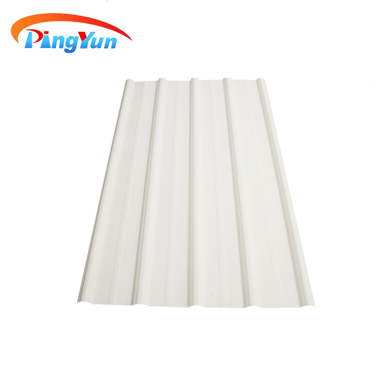 Popular in Peru Replace Solar Roof Tiles UPVC Plastic Roof Sheet for Wall Cladding