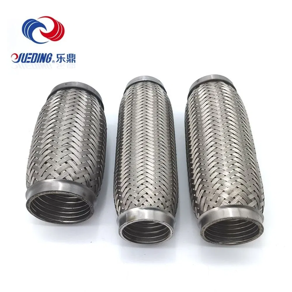 in Stock Factory Exhaust System Car Stainless Steel Exhaust Flexible Pipe Fitting From China Auto Parts OEM