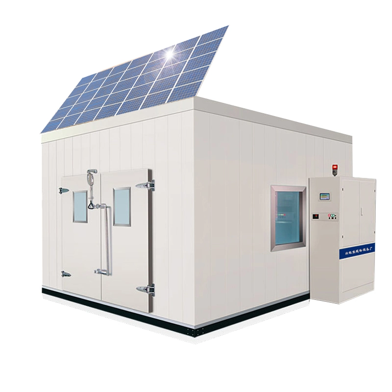 Solar Cold Storage Chill Walk in Freezer Room with Built-in Battery Storage System Refrigeration Equipment