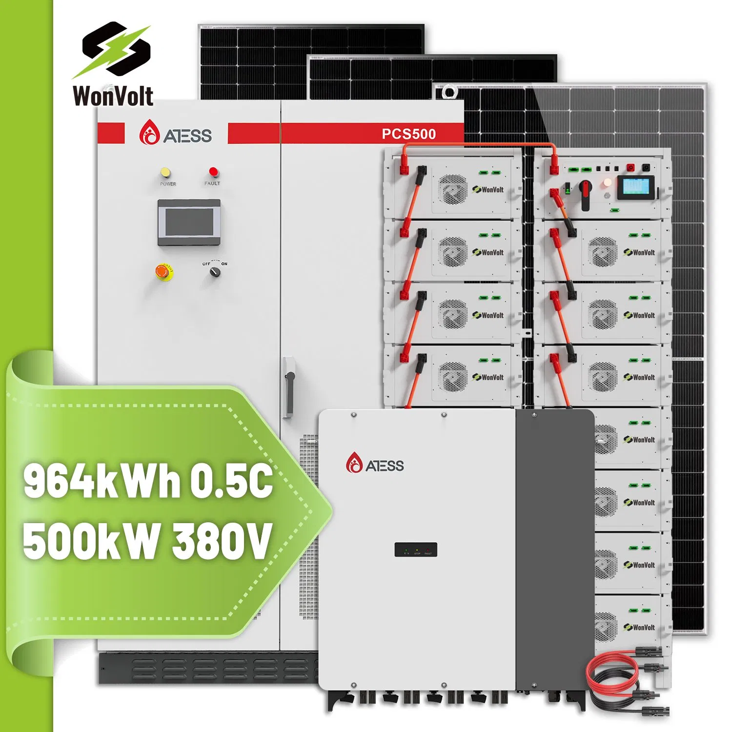 500kw Solar + 1000kwh Ess for Mining - Reliable off-Grid Power