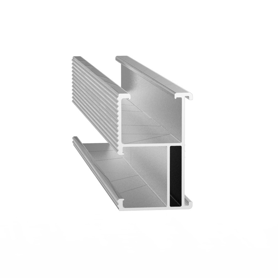 Durable PV Ground Mounting System for 6005 T5 Solar Panels