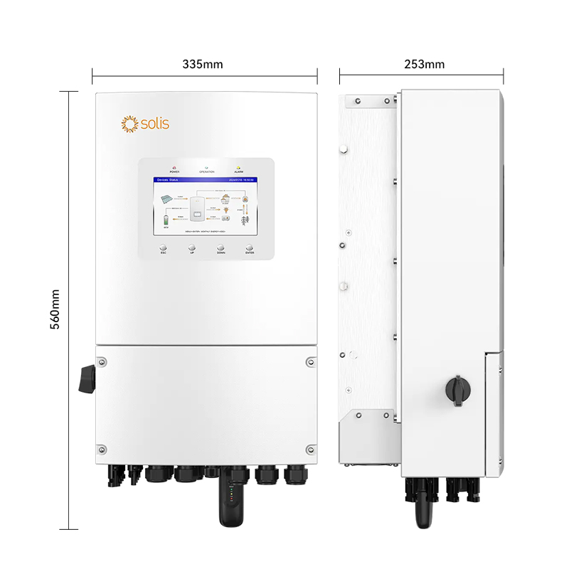 Solis S6-Eh1p (3-10) K-L-Plus Hybrid Solar Inverter 3-10kw Single Phase Home Energy Storage System Battery Ready WiFi Monitoring