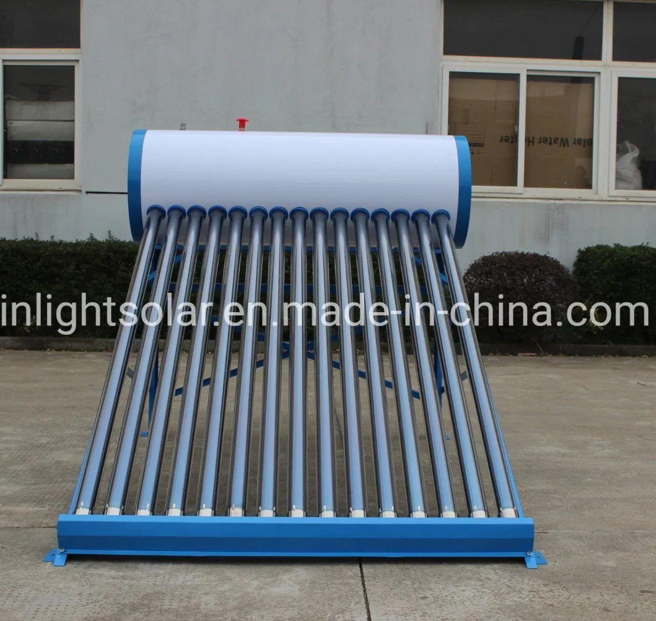 150L -300L White Color Steel Non Pressure Color Steel Solar Water Heater