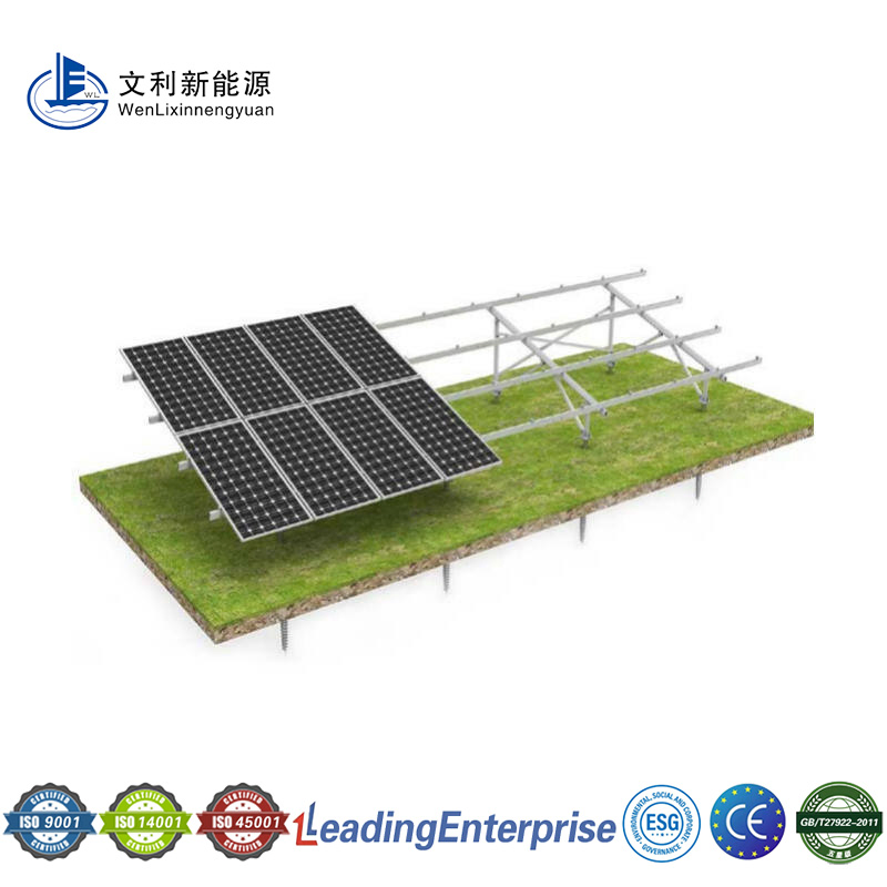 Rare Earth Corrosion-Resistant Steel Solar Mounting System for Solar Panel