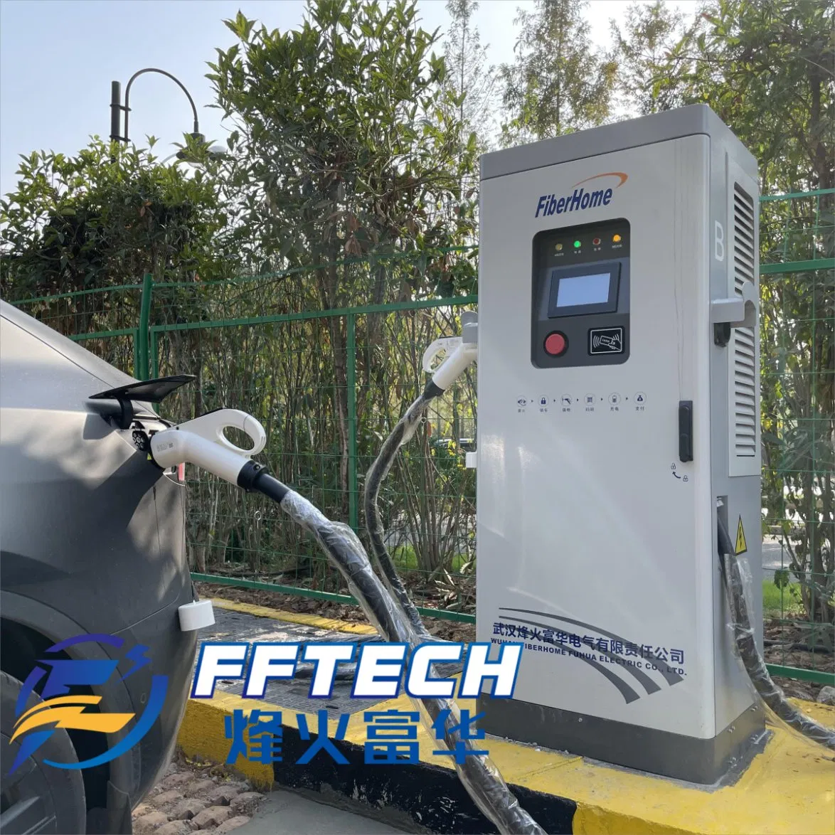 60kw 120kw 160kw Double Gun Floor-Standing Solar Charging Station for Electric Cars for Hyundai Kona EV