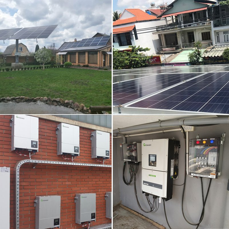 Easy Installation 10 Years Warranty off Grid Storage 5kw/ 10kw Solar Panel Power Energy