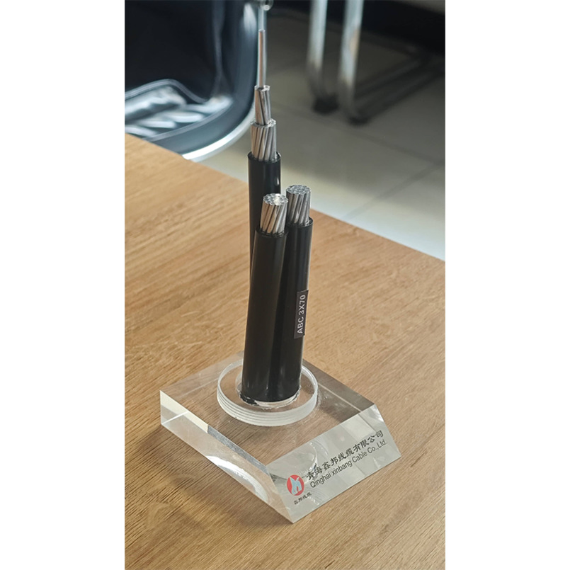 Flexible Installation Overhead Lines All Aluminum Aerial Bundled XLPE Insulated Low Voltage ABC Cable