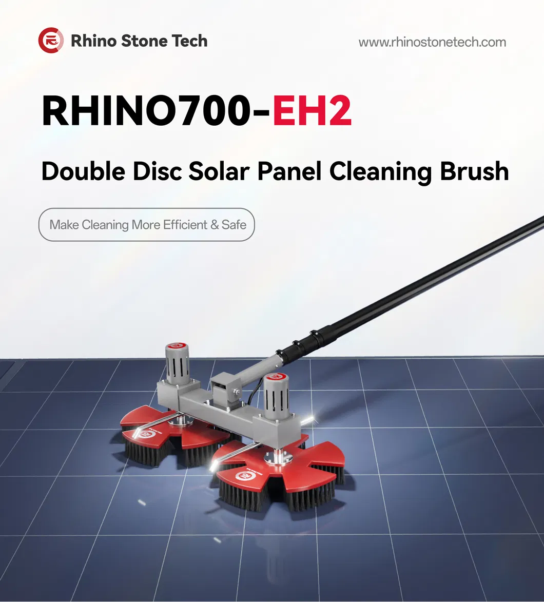 Solar Panel Cleaning Brush Main
