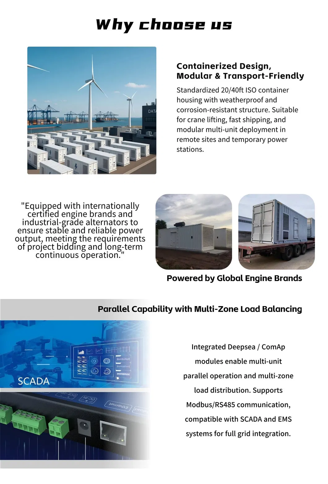 Diesel Generator Features