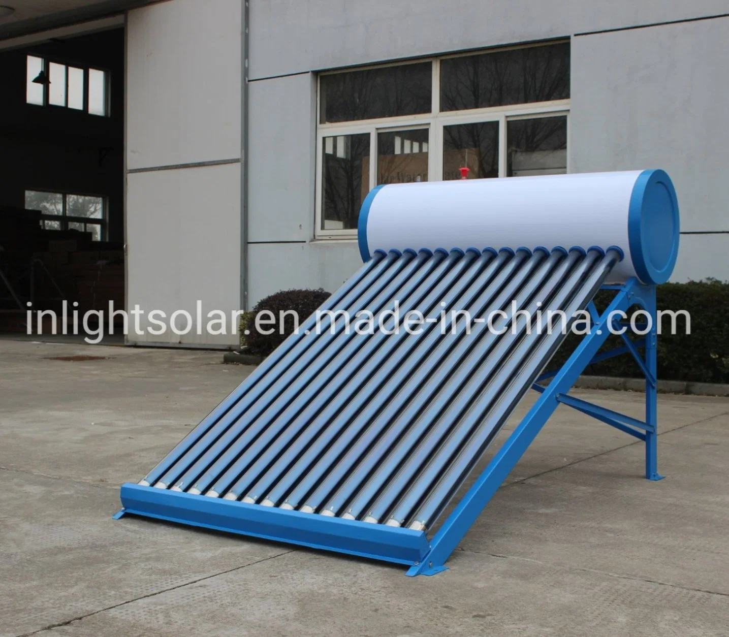 150L -300L White Color Steel Non Pressure Color Steel Solar Water Heater