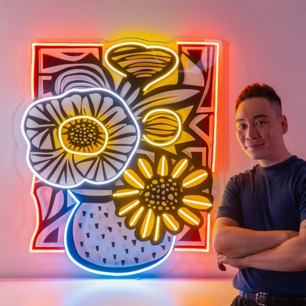 Neon Sign Neon LED Light with Names Acrylic Car Neon Sign Custom Logo 12V LED Flexible Neon Light