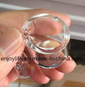 Hbking High Quality Quartz Banger for Concentrate Wax Double Layers Glass Bowl Thick Quartz Banger