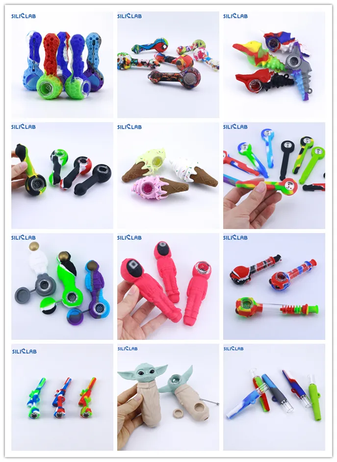Silicone Smoking Pipes