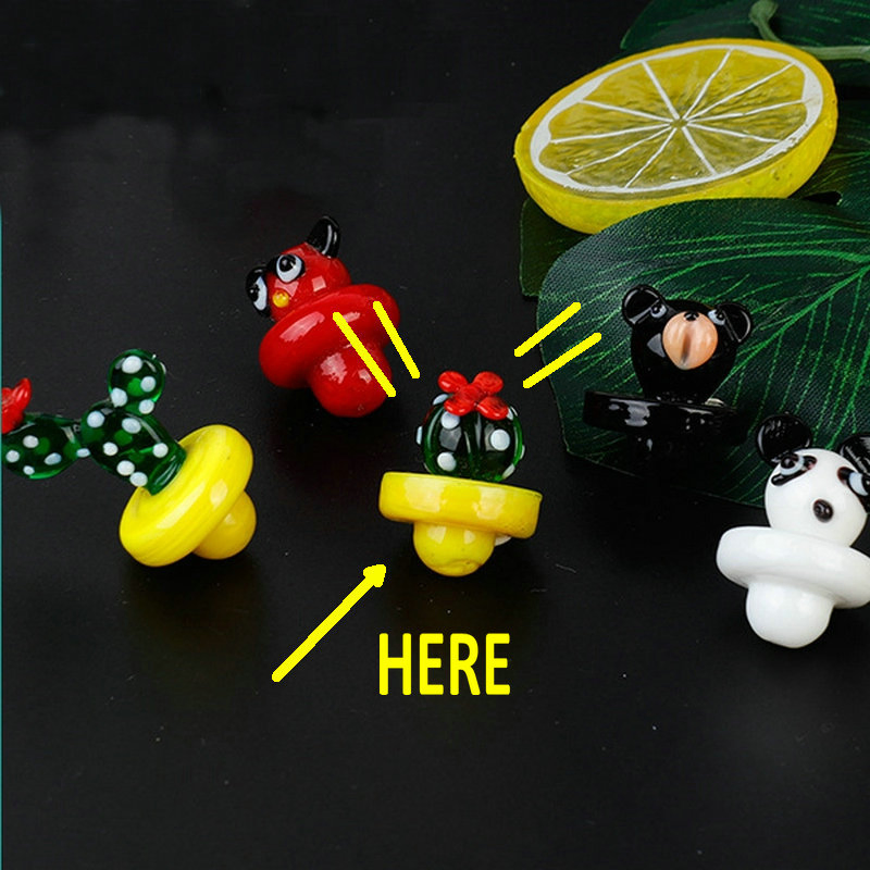 Ball Cactus Carb Cap for Quartz Banger Oil DAB Rig