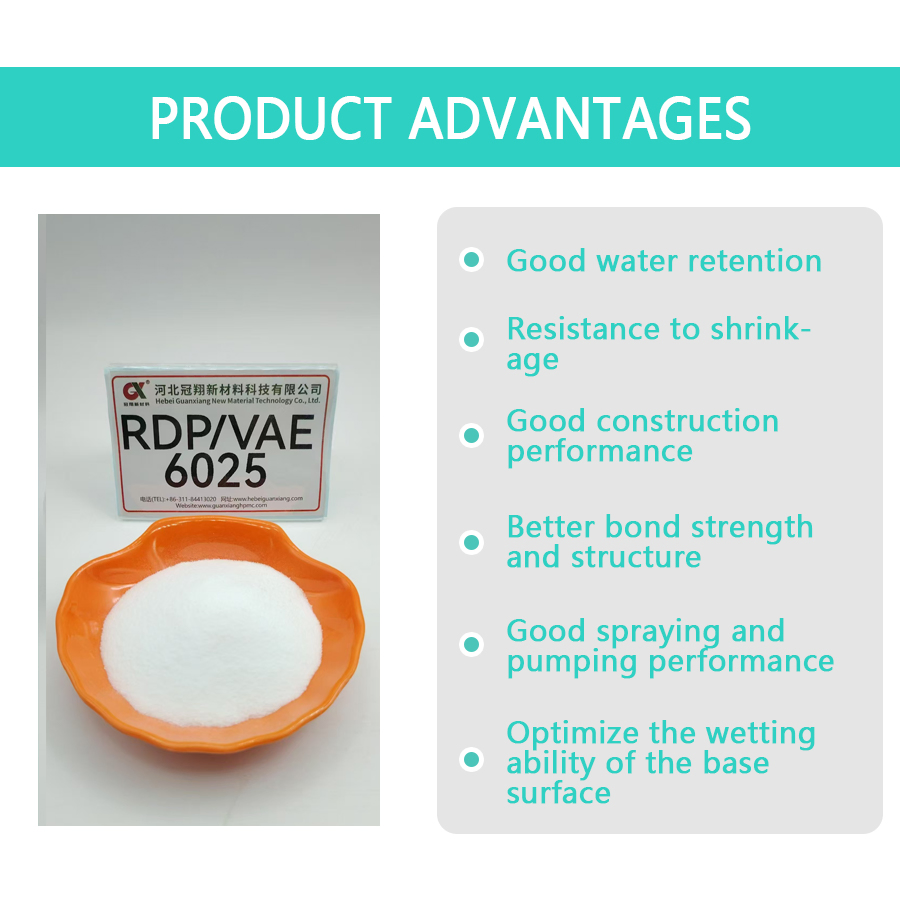Redispersible Polymer Powder (RDP) for Self-Leveling Underlayments &amp; Repair Mortars