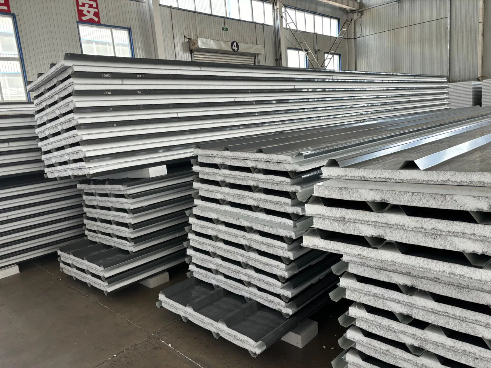 High Density Energy Efficient Building Envelopes EPS Sandwich Panel