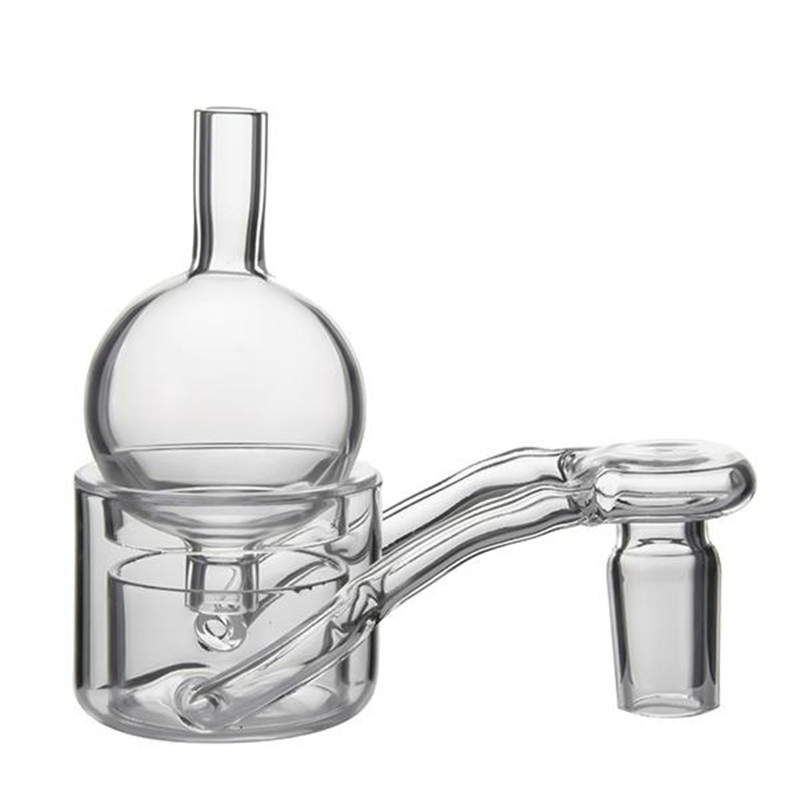 Hbking High Quality Quartz Banger for Concentrate Wax Double Layers Glass Bowl Thick Quartz Banger