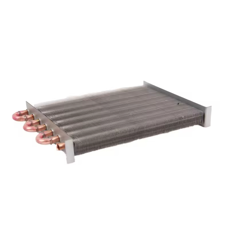 Copper Evaporator for Supermarket Multi Deck Display Case and Freezer Production