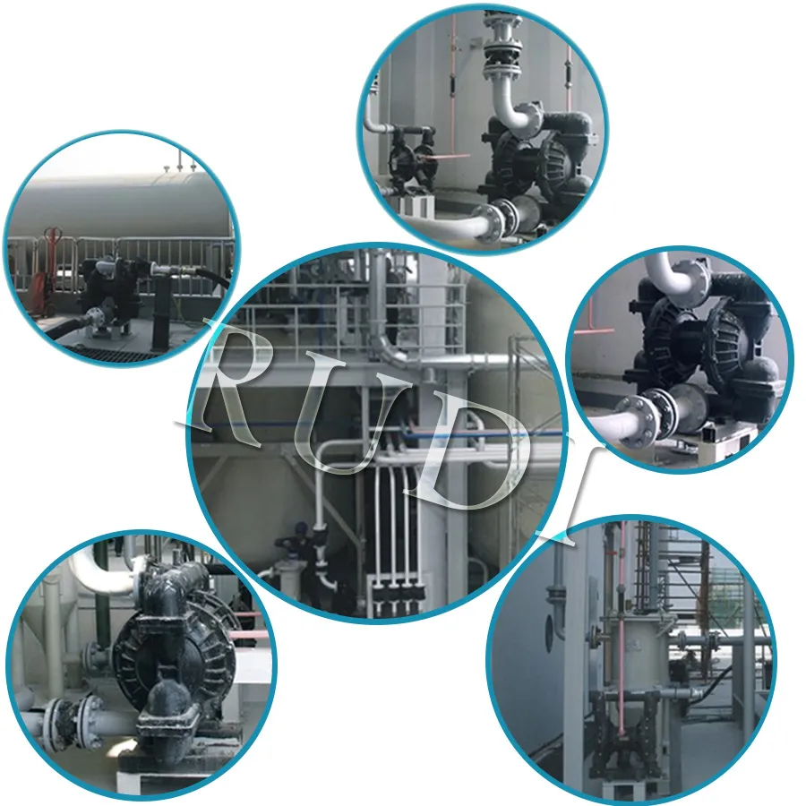 Pneumatic diaphragm pump display