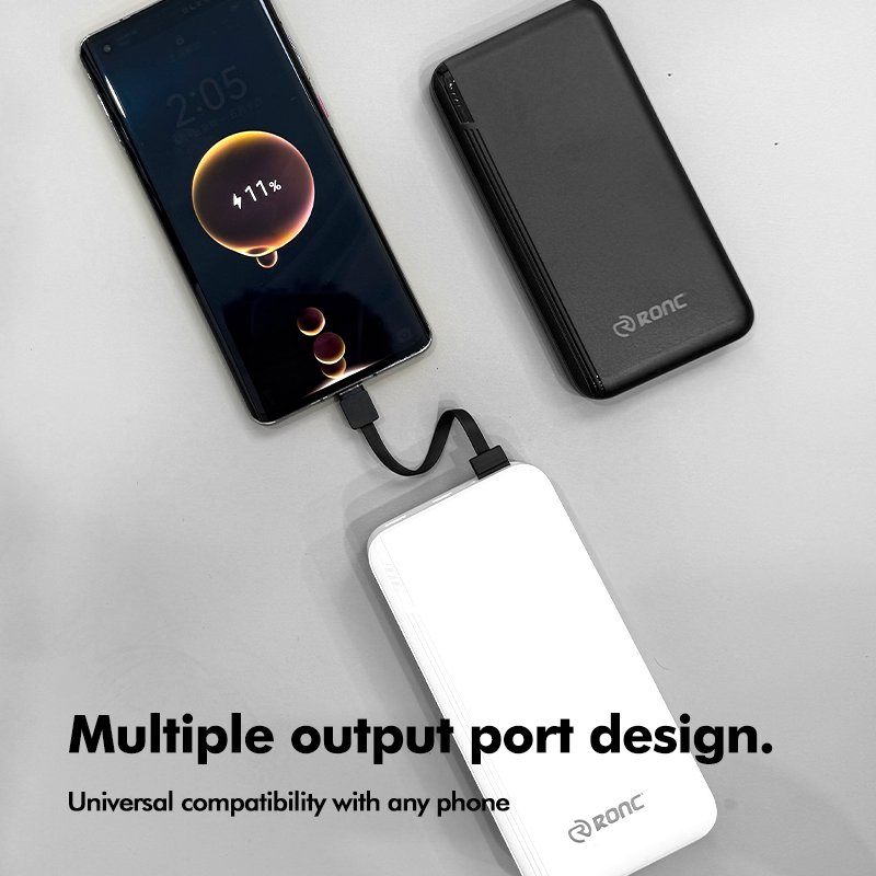 High Capacity 10000 20000 mAh Mobile Phone Battery External Charger Portable Power Supply