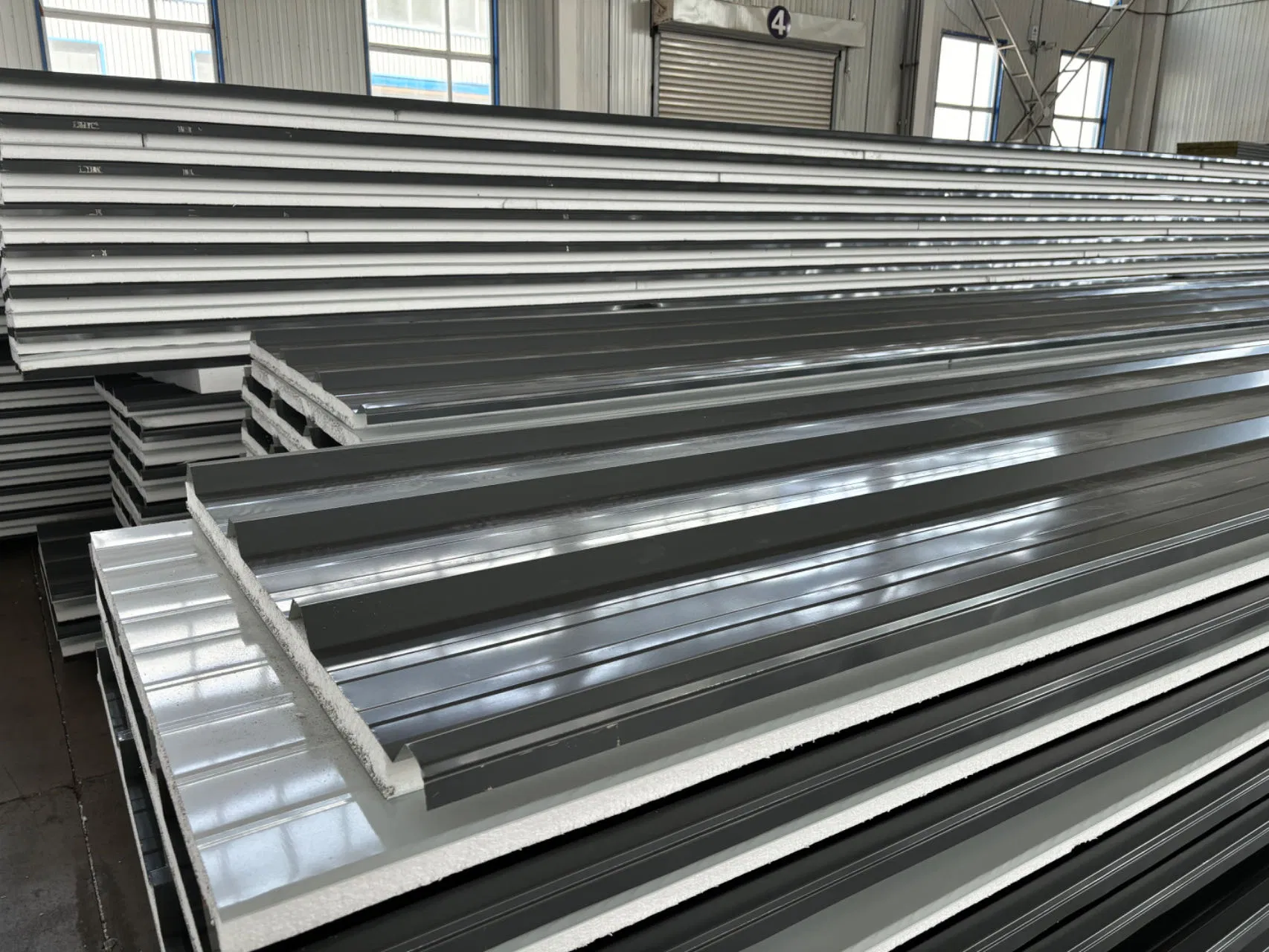 High Density Energy Efficient Building Envelopes EPS Sandwich Panel