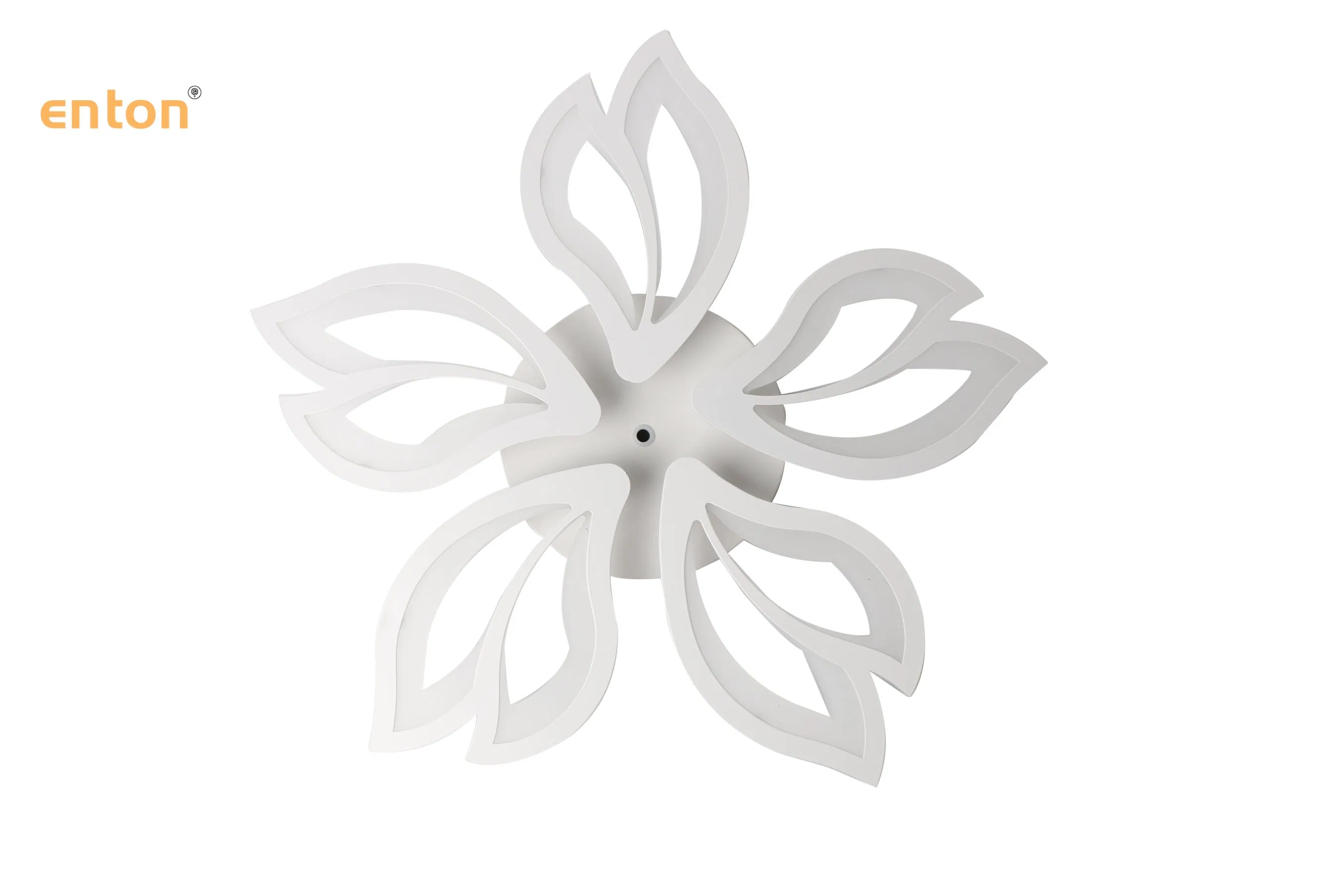Stylish Metal Petal Ceiling Light Featuring Multiple LED Heads