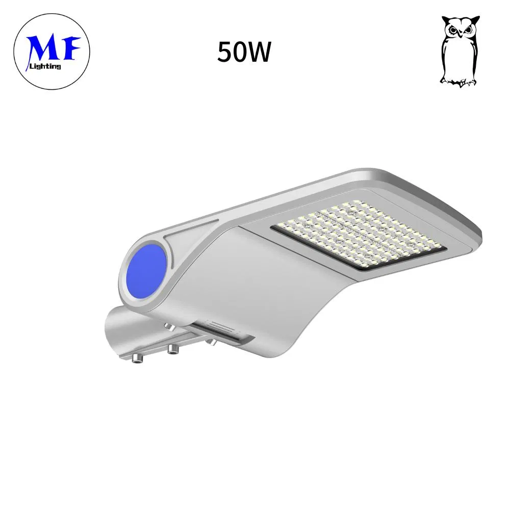 سعر المصنع 30W 50W 60W 80W 100W IP66 ضوء شارع LED مقاوم للماء مع مستشعر ضوء الصورة لمواقف السيارات والحدائق