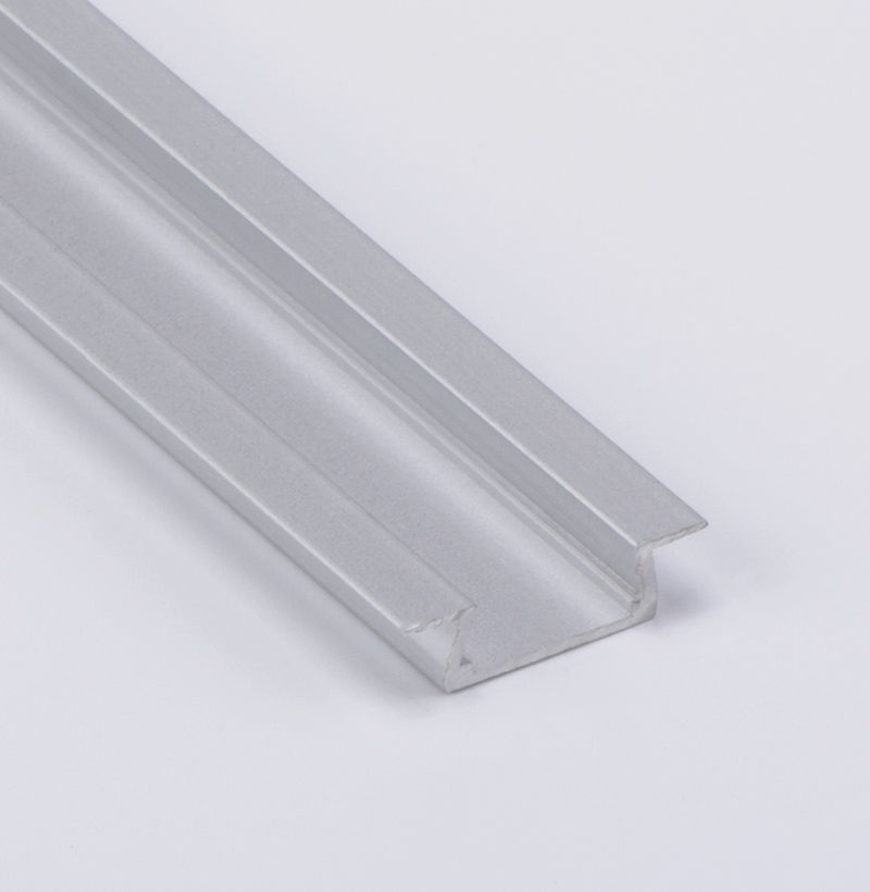 نظام قناة ألومنيوم مدمج مع غطاء، وأغطية نهائية، ومشابك تثبيت لتركيبات شرائط LED