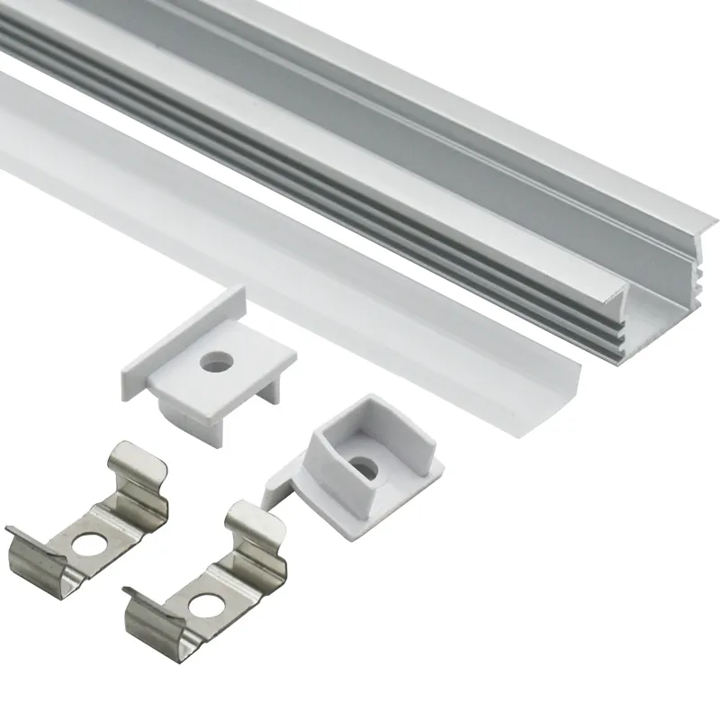 تركيب مدمج مصباح خطي LED من الألمنيوم ملف LED من الألمنيوم