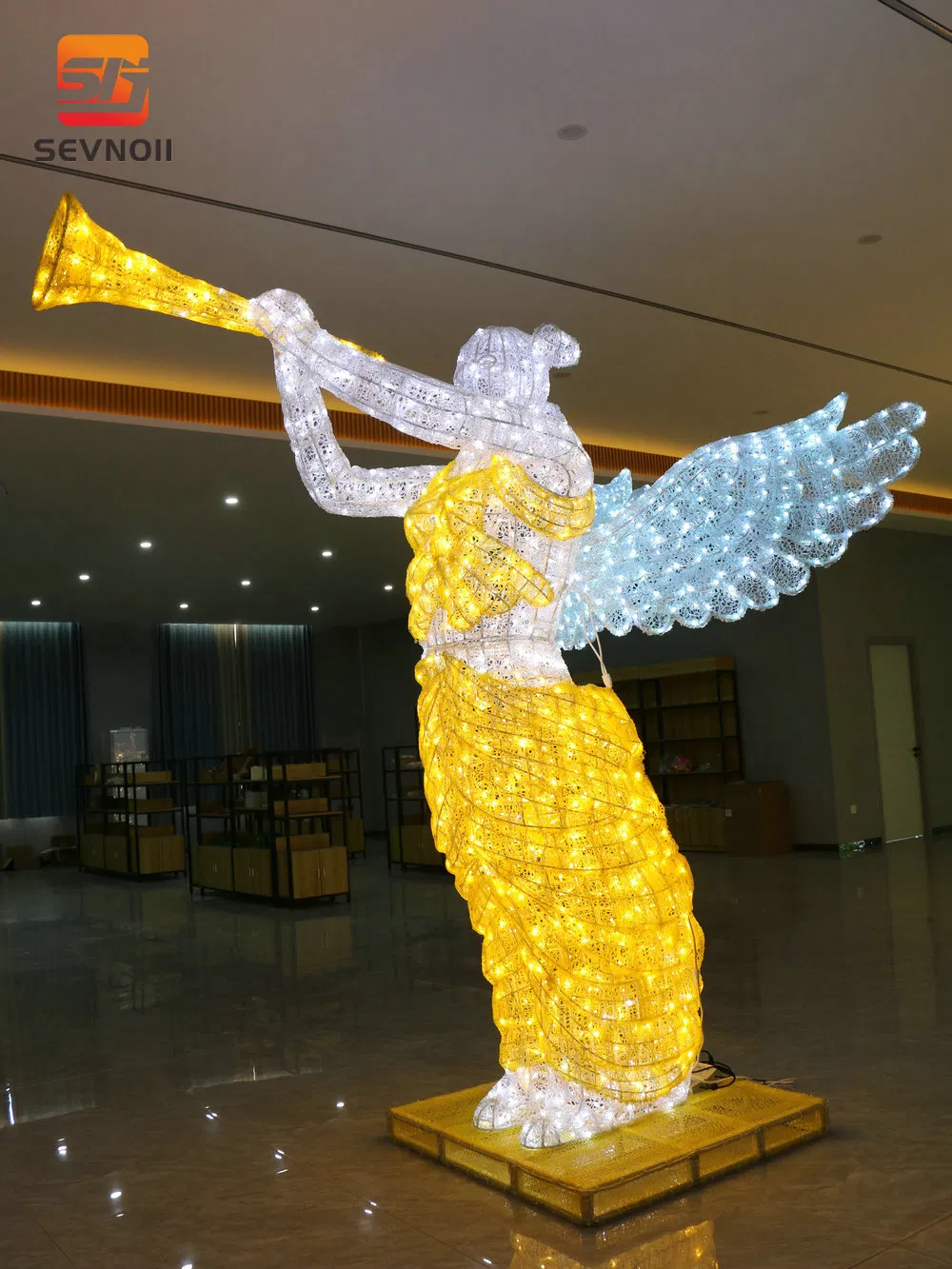 ديكور عيد الميلاد LED 3D