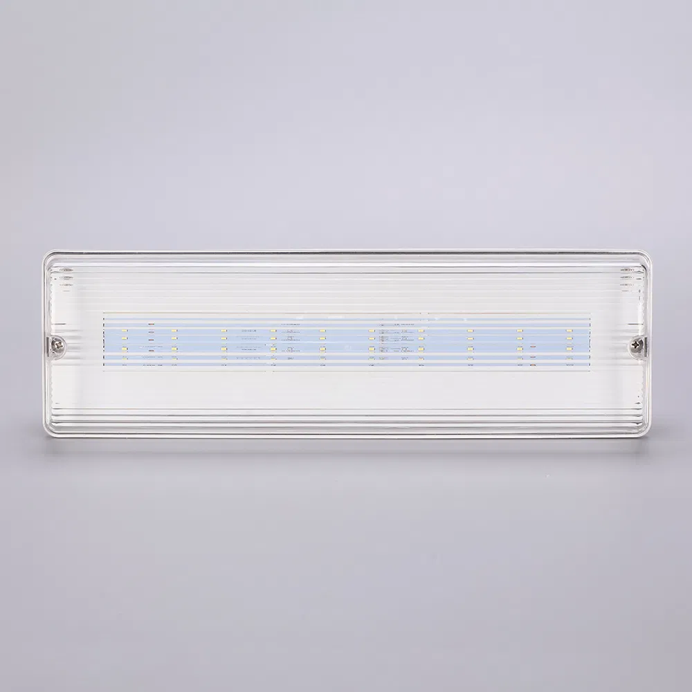 إضاءة طوارئ دائمة IP65 مصباح LED مدمج 3.7V بطارية ليثيوم أيون قابلة لإعادة الشحن للإضاءة الطارئة