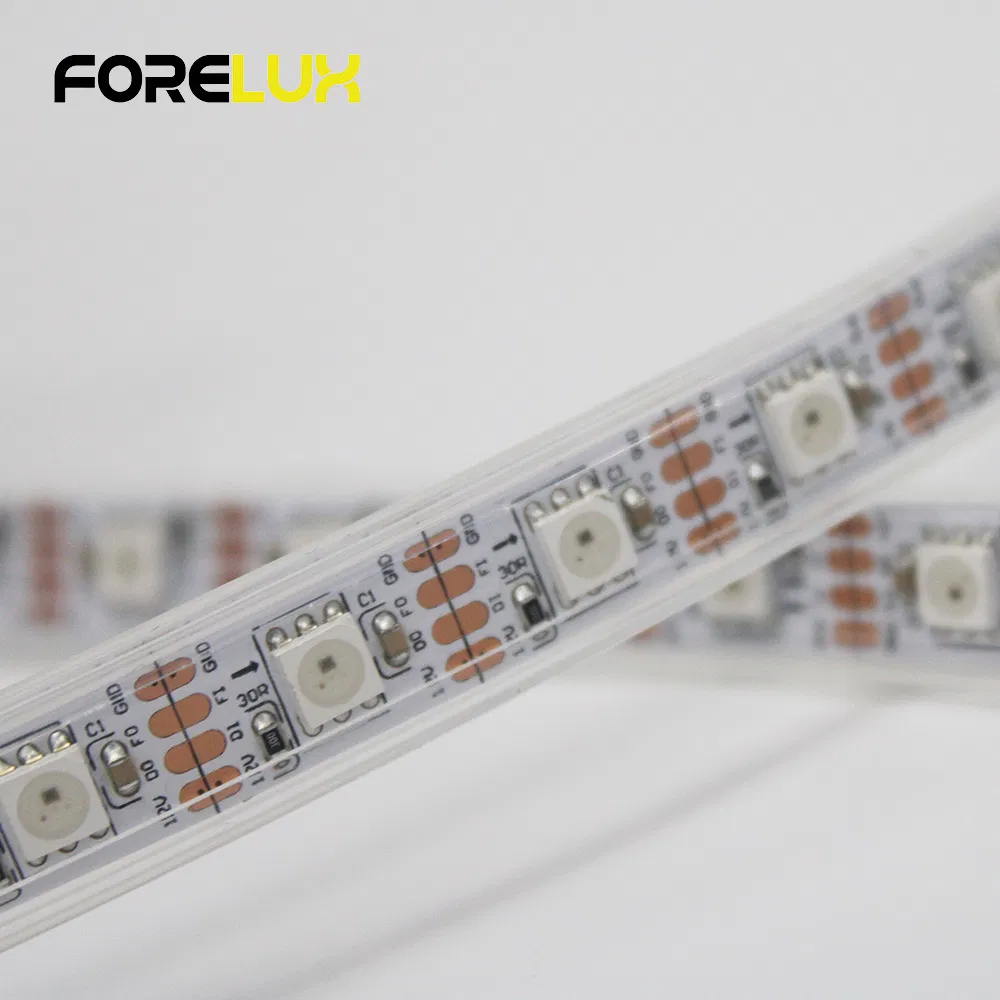 آر جي بي آي سي 60LEDs دائرة متكاملة مدمجة كسر متابعة Ws2815 Sk6813 شريط إضاءة ليد مرن للإضاءة الزخرفية
