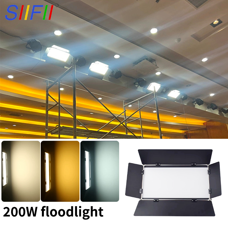لوحة إضاءة فيديو LED ثنائية اللون 3200-5600K لوحة إضاءة للتصوير على الكاميرا مصباح ملء لاستوديو التصوير لفيديوهات يوتيوب ومدونات الفيديو