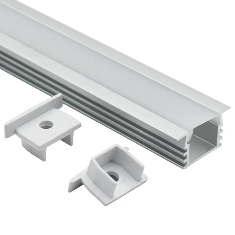 تركيب مدمج مصباح خطي LED من الألمنيوم ملف LED من الألمنيوم