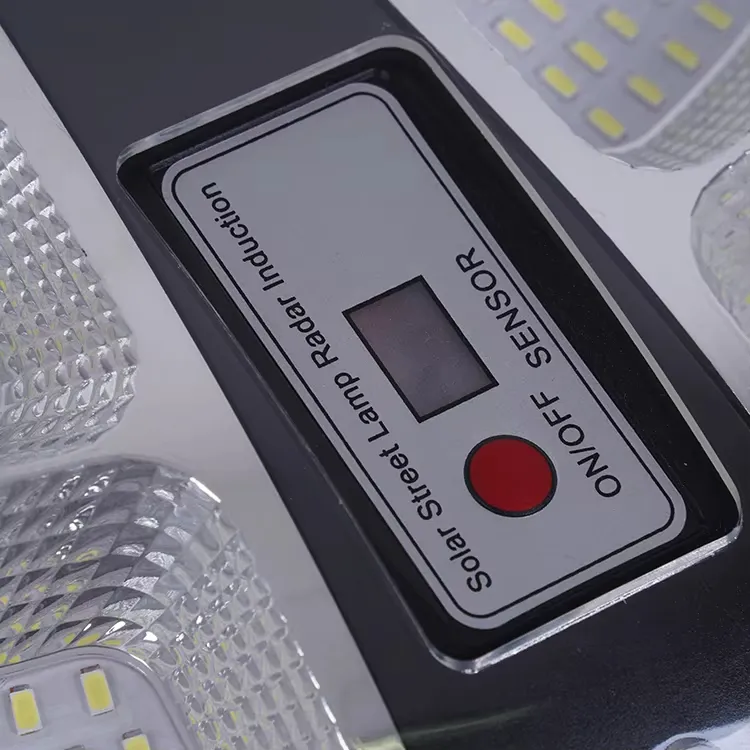 إضاءة حديقة شمسية للمسار بغطاء مصباح عمود عالي من ABS PC مقاوم للماء في الهواء الطلق 100W 200W IP65