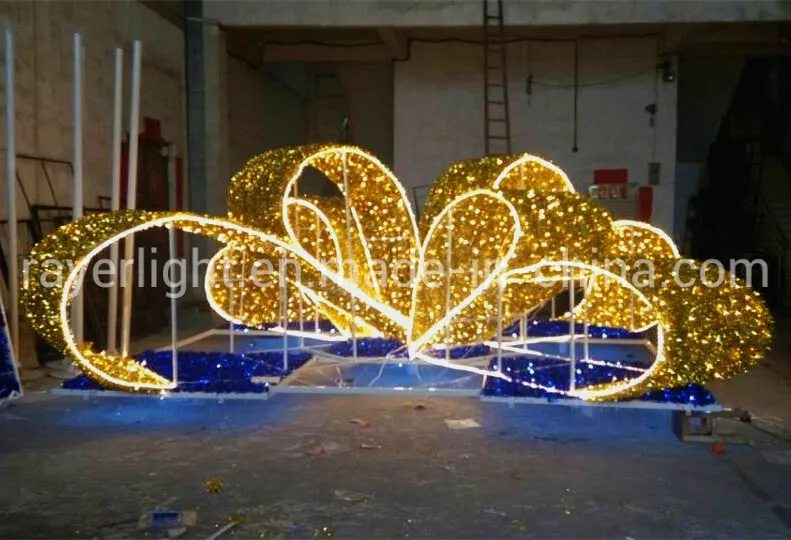 صندوق هدايا أضواء موتيف LED للإضاءة الخارجية زينة العطلات