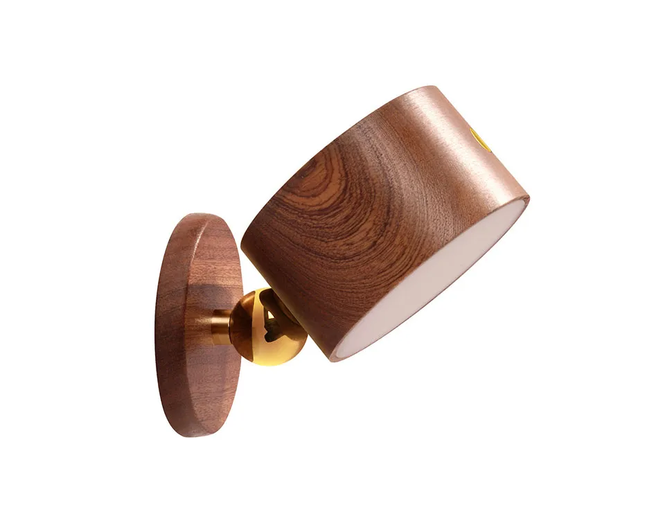 مصباح حائط مثبت على الحائط مع ذراع متأرجح لغرفة النوم بجانب السرير 0.5W/50lm 62*62*109mm