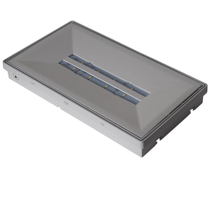 تم الحفاظ على IP65 مصباح الطوارئ LED المدمج 3.7V بطارية ليثيوم أيون قابلة لإعادة الشحن للإضاءة الطارئة
