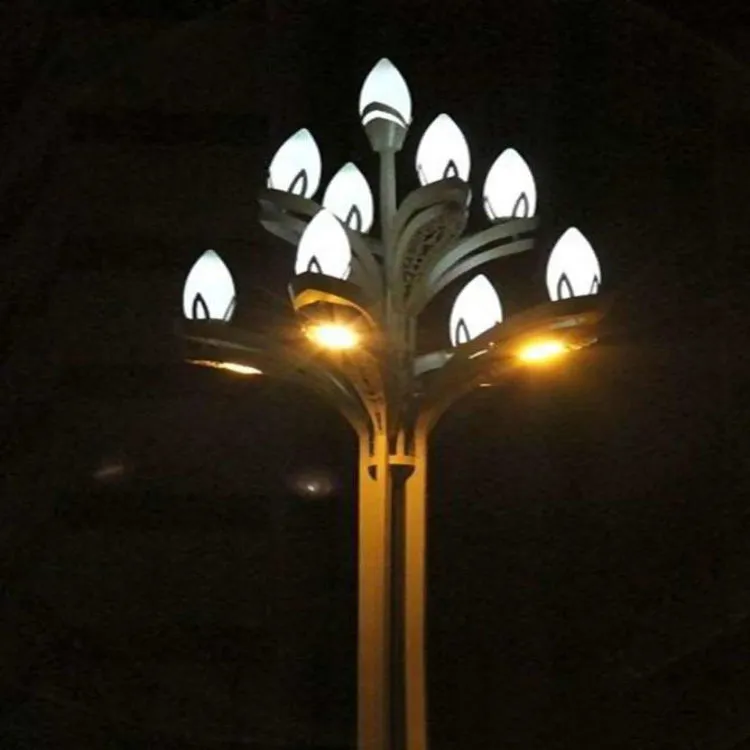 إضاءة مسار LED نابضة للحياة لتزيين الحدائق الخارجية بشكل رائع